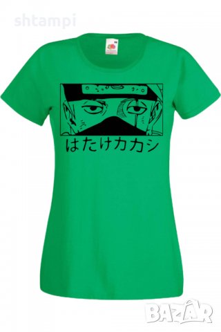 Дамска тениска Naruto Kakashi 03,Анимация,игра,Празник,Повод., снимка 6 - Тениски - 37945917
