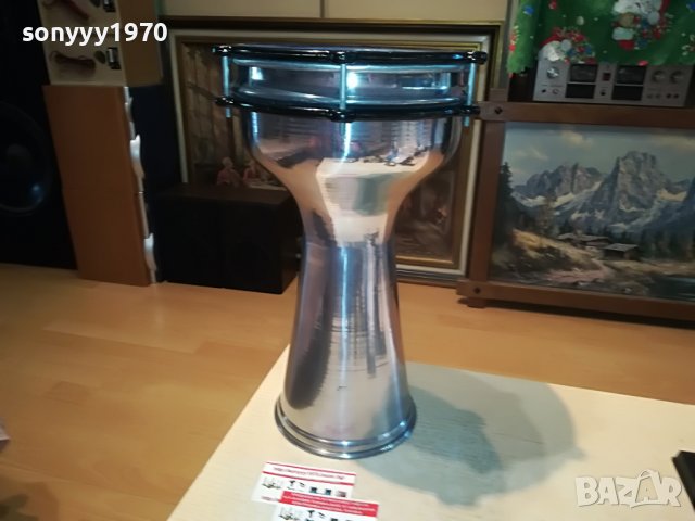 ИНОКС-ГОЛЯМА ТАРАМБУКА 40СМ 1606220849, снимка 4 - Ударни инструменти - 37101379