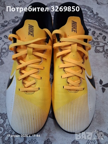 Бутонки Nike Mercurial номер 43 (27.5 см.), снимка 4 - Футбол - 54229272