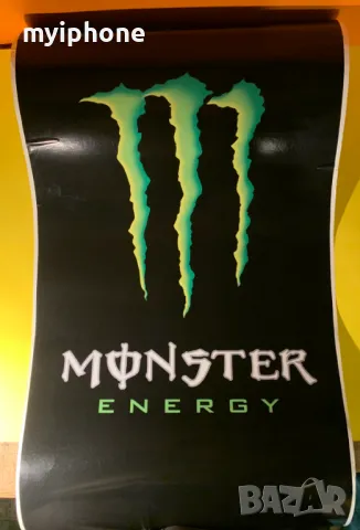  Голяма Лепенка Стикер на Monster Energy размер 38х171 см., снимка 8 - Други - 48313476