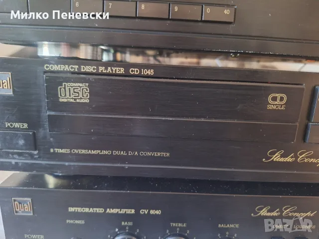 DUAL CV 6040-STEREO AMPLIFIER POWER-SINUS 2×50 WAT-8 OHM.MUSIK POWER 2×70 WAT. CD-1045 .CT-7040., снимка 4 - Аудиосистеми - 56090547