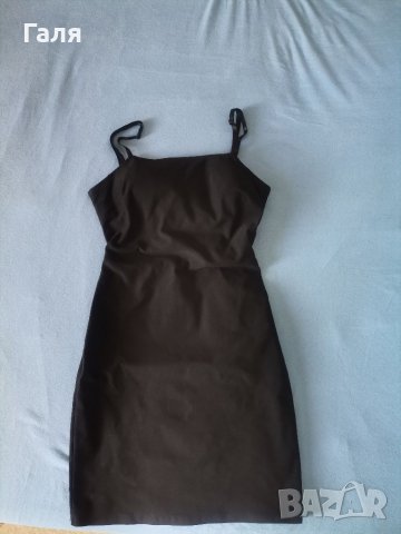 Черна рокля по тялото, снимка 3 - Рокли - 36708341