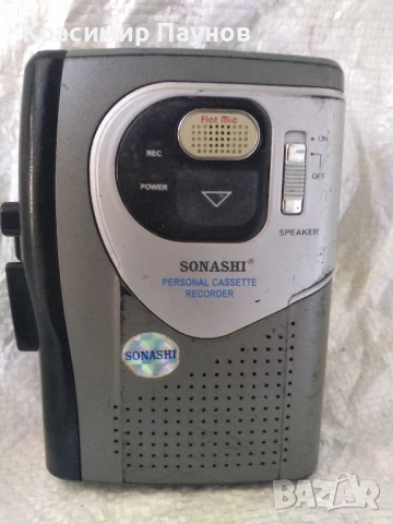 Радио ,,SHARP ,,и записващ уокмен ,,SONASHI,, made in Japan.,, За части . Двете за 40 лв., снимка 13 - Радиокасетофони, транзистори - 50564736
