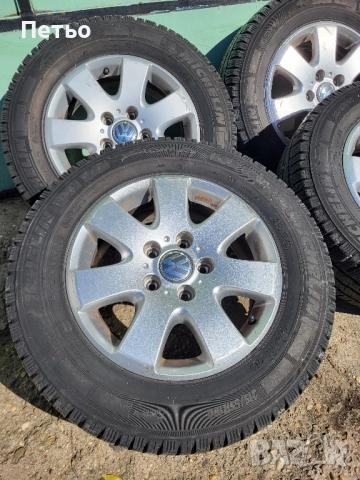 Джанти 16ки за VW Multivan,T5,T6,Amarok с гуми Michelin Agilis 215/65/16C, снимка 2 - Гуми и джанти - 52116253