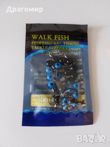 Монтаж за ваглер с вирбел и с мънисто, снимка 2 - Такъми - 29446963