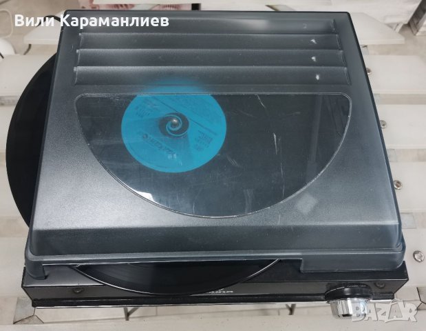 AUNA ГРАМОФОН СТЕРО, С ВГРАДЕН УСИЛВАТЕЛ, снимка 5 - Грамофони - 37469244