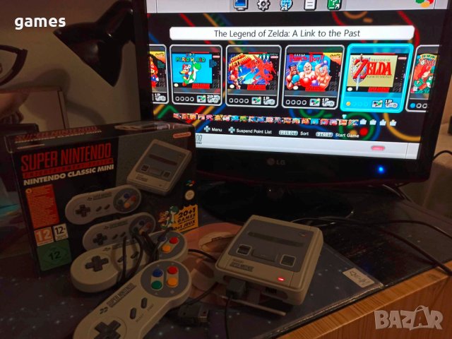 Nintendo Classic Mini: SNES, снимка 2 - Nintendo конзоли - 42665911