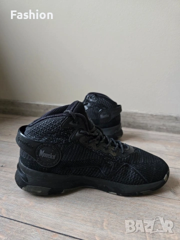 Оригинални черни мъжки маратонки \ сникърси \ кецове МОЙСКИ SPACEFLEX, снимка 6 - Маратонки - 53093827