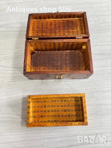 Корейска дървена кутийка. №4638, снимка 8 - Колекции - 42522090