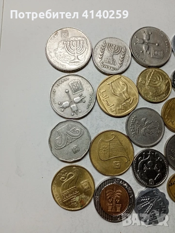 ИЗРАЕЛ МОНЕТИ , снимка 5 - Нумизматика и бонистика - 54362136