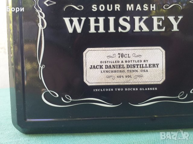 JACK DANIELS  Метална кутия, снимка 4 - Колекции - 29289916