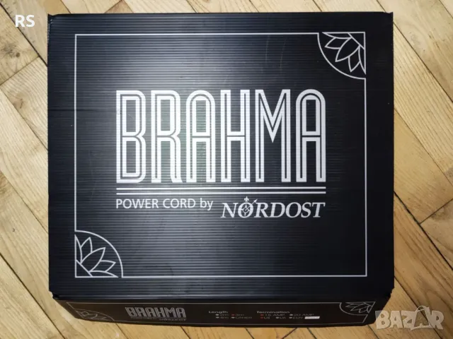  Nordost Brahama mains cable 1m, снимка 6 - Ресийвъри, усилватели, смесителни пултове - 49041882