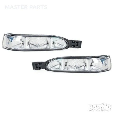 LED Мигачи за Огледала за Mercedes GL X164 / ML W164 / R W251 (Преди фейслифт) - Plug & Play , снимка 7 - Части - 50423720