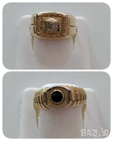 Златен пръстен мъжки 52863
