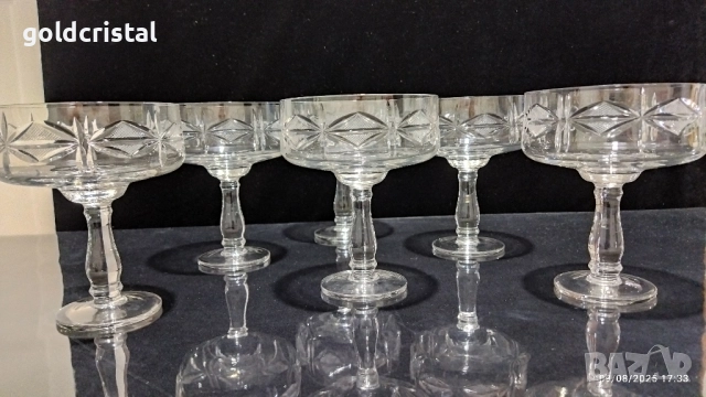 Кристални чаши български кристал