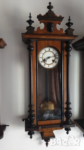 Стар немски стенен часовник - Junghans - Юнгханс, снимка 3 - Антикварни и старинни предмети - 42244020