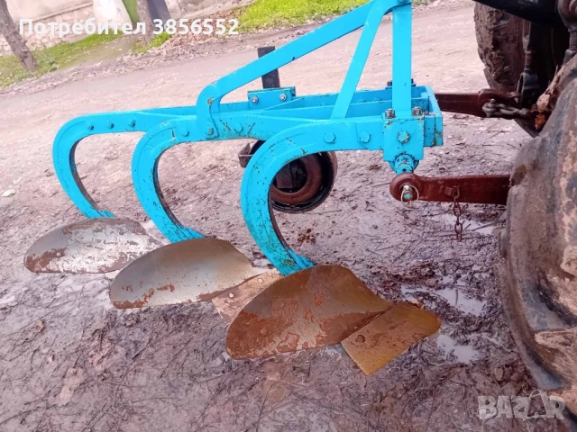 Плуг с три тела в перфектно състояние 