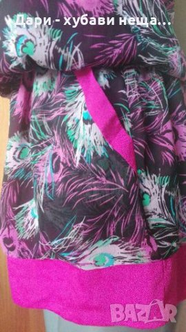 Дамски топ/туника в свежи цветове🍀❤S,M,M/L❤🍀арт.4355, снимка 3 - Корсети, бюстиета, топове - 37180197