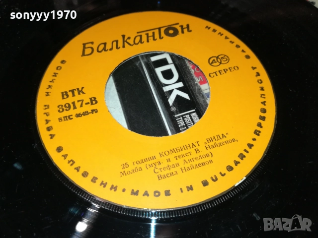 ГРУПА ТЕЛЕФОН//ВАСИЛ НАЙДЕНОВ-МАЛКА ПЛОЧА 1910251839, снимка 13 - Грамофонни плочи - 52109206