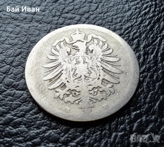 Стара монета 10 пфенига 1876 г. буква В -Германия- 149 годишна - хит цена !, снимка 9 - Нумизматика и бонистика - 47911686