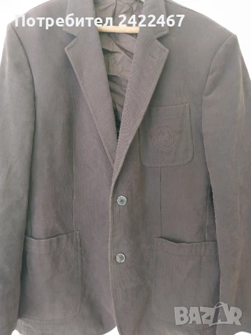 Мъжко официално сако Daniel Hechter тъмнокафяво размер 54 