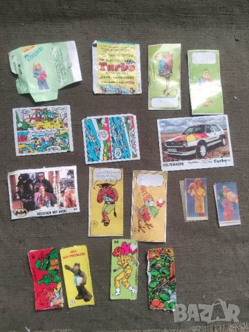 Продавам картинки и опаковки от дъвки, снимка 5 - Колекции - 42089241