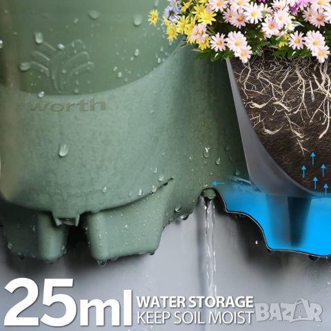 Висящи саксии / комплект 12 бр. кашпи G707A00, снимка 2 - Саксии и кашпи - 42915054