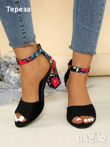 🆕️ Сандали на ток / N41, снимка 4 - Сандали - 52933339