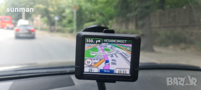 Навигация Garmin Nuvi 245 с последни актуални карти за България и Европа + Турция, пълен комплект, снимка 2 - Garmin - 33744674