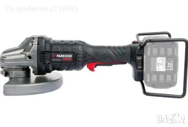 ъглошлайф Parkside 40v, снимка 4 - Ъглошлайфи - 53090685