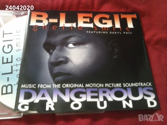 B-Legit feat. Daryl Hall – Ghetto Smile сингъл диск, снимка 1 - CD дискове - 40130557