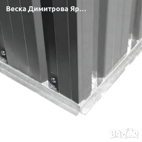 Метална градинска къща за инструменти с вентилация и заключване, снимка 13 - Други - 53144871