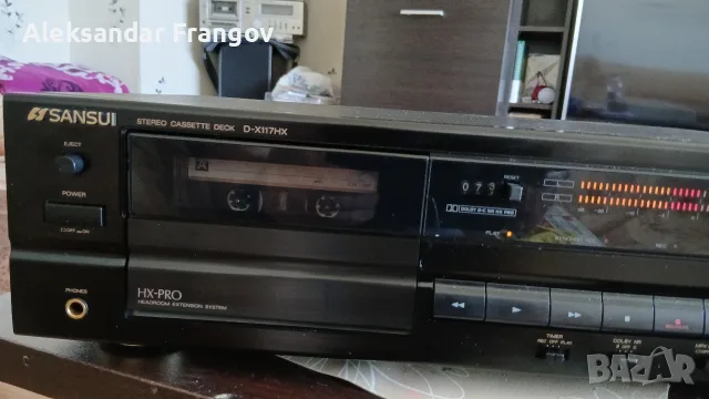 SANSUI DX - H 117 HX stereo cassette deck 