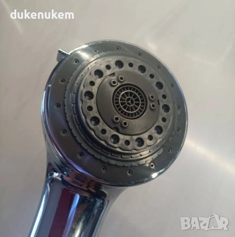 Душ слушалка с високо налягане и хромирано покритие, 7 режима, снимка 8 - Душове - 52119131