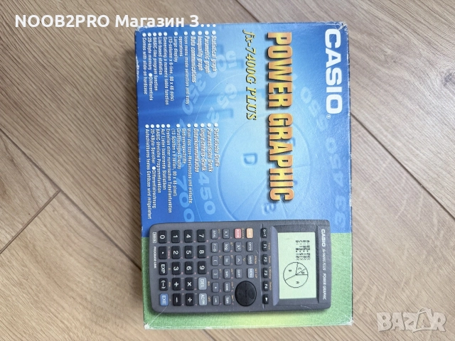 Casio fx-7400G PLUS Power Graphic – Графичен калкулатор, снимка 7 - Ученически пособия, канцеларски материали - 56534497