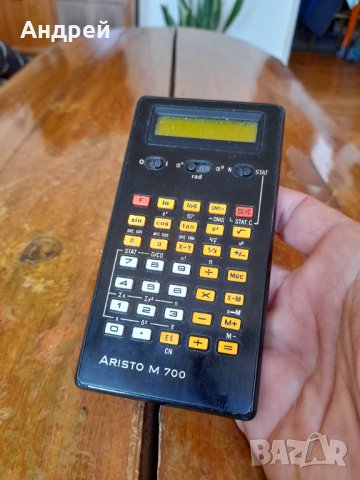Стар калкулатор Aristo M700, снимка 2 - Други ценни предмети - 42768763