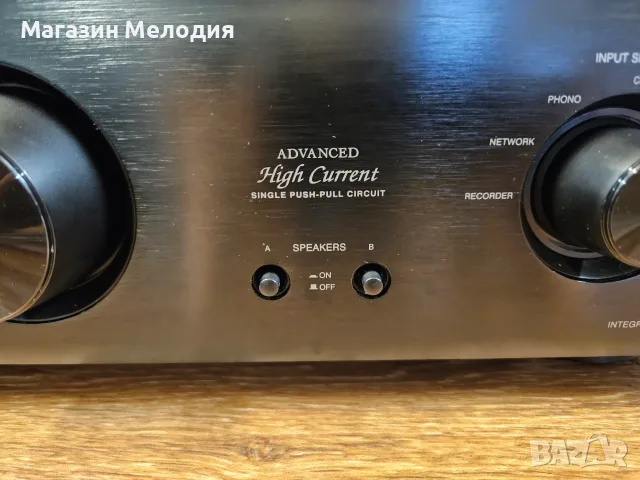Усилвател Denon PMA-720AE с дистанционно – Премиум японски звук, Advanced High Current, снимка 6 - Ресийвъри, усилватели, смесителни пултове - 56191971