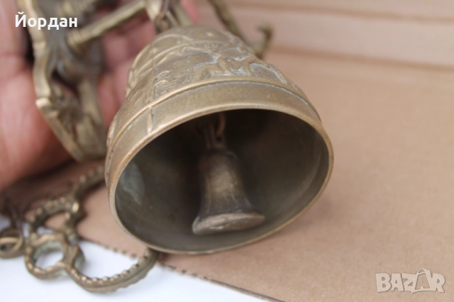 Бронзова камбана за входна врата , снимка 12 - Антикварни и старинни предмети - 51811179