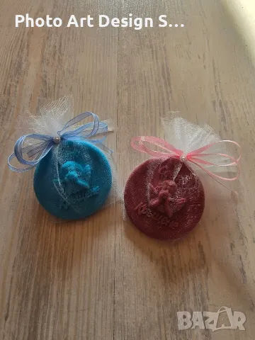 ~Луксозни сапунчета за подарък на гости на кръщене~, снимка 11 - Форми - 48552418