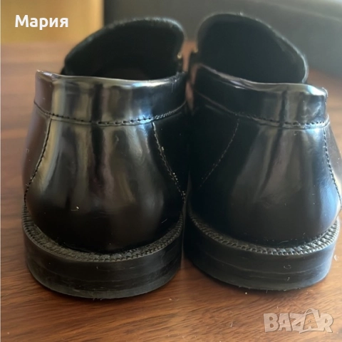 Кожени лоуфъри Loafers Massimo Dutti, снимка 4 - Дамски ежедневни обувки - 51894445