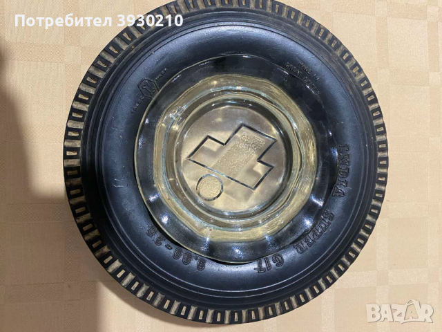 Ретро пепелник гума - India Tires Super G17