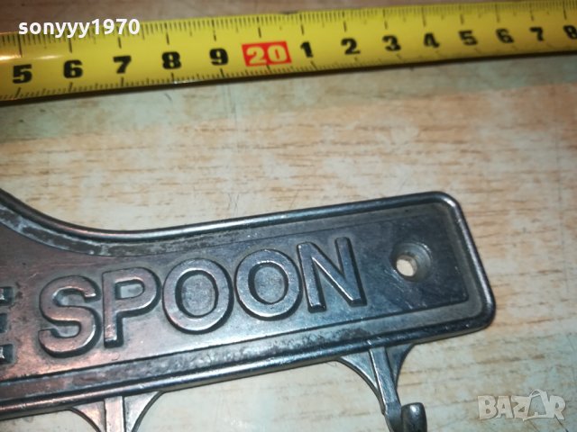 fish maeasure spoon-1952-внос france, снимка 10 - Колекции - 30304820