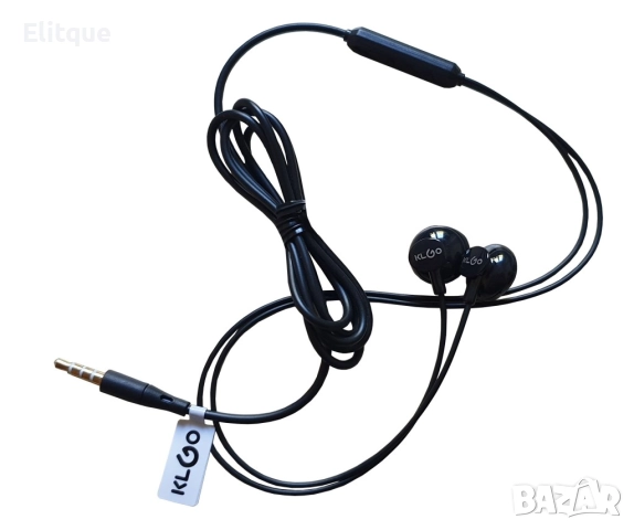 Жични стерео слушалки KLGO KS 11 за динамичен звук EP59, снимка 2 - Други стоки за дома - 52819086