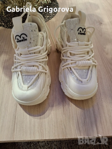 Маратонки с платформа, снимка 2 - Маратонки - 52814133