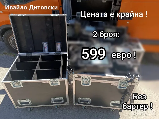 Два кейса за осветление., снимка 3 - Друга електроника - 56022913