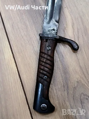 Немски щик нож байонет Маузер SG98/05 Ferd Esser & Co Elberfeld, снимка 4 - Антикварни и старинни предмети - 55139146