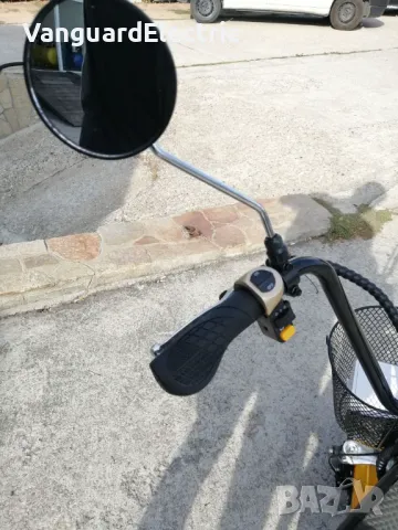 ЕЛЕКТРИЧЕСКИ СКУТЕР Maxmotors Little City Harley 1200W ЖЪЛТ, снимка 4 - Мотоциклети и мототехника - 42256346