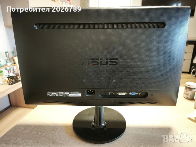 Монитор 24" Asus Full HD, снимка 3 - Монитори - 56542920