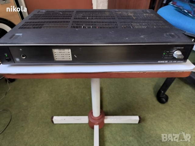 Перфектен сет UHER:Предусилвател стъпало и грамофон-430лв, снимка 3 - Аудиосистеми - 52118049