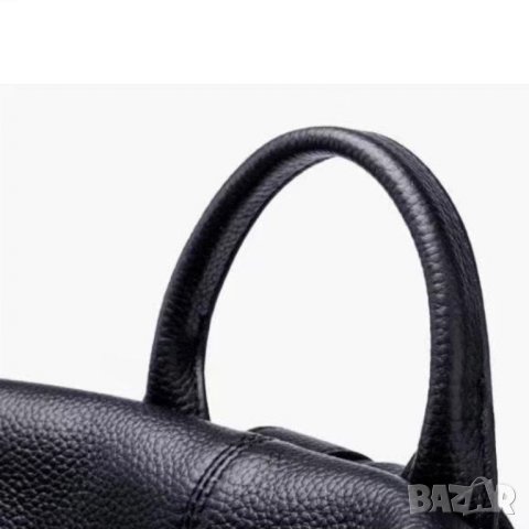 Дамска чанта-раница Естествена кожа 1017, снимка 4 - Раници - 40585165